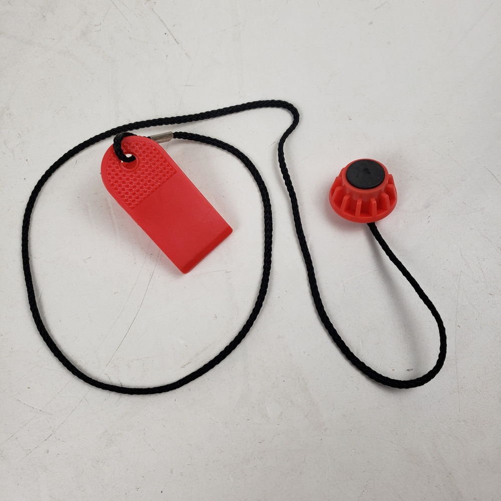 Bowflex TreadClimber 5300 Safety Key Magnet Emergency Stop Clip Red